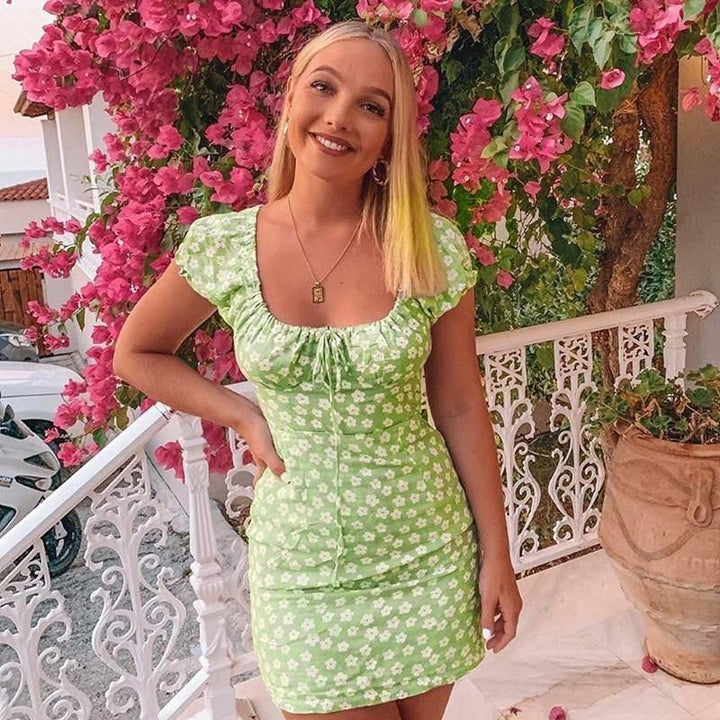 European And American Slim Dresses Female Summer Small - Jointcorp