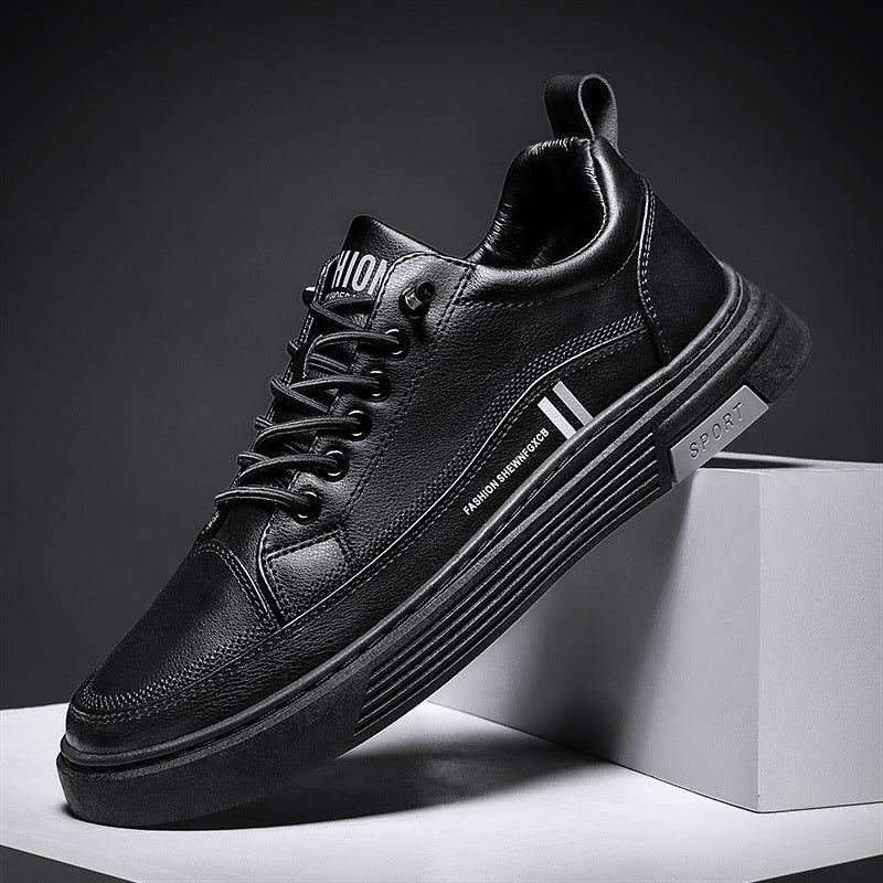 Men's Fashion Casual Microfiber Soft Bottom Skateboard Shoes - Jointcorp