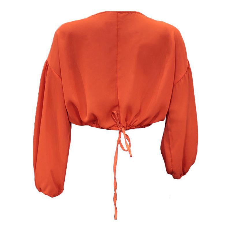 Women's Fashionable Temperament Drop-shoulder Sleeve Short Loose Top - Jointcorp