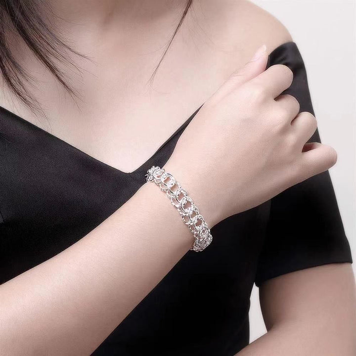 European And American Centipede Bracelet Ring Silver Plated Jewelry - Jointcorp