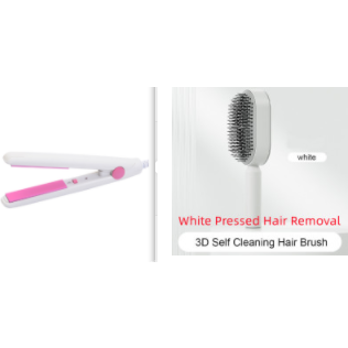 Self Cleaning Hair Brush For Women One-key Cleaning Hair Loss Airbag Massage Scalp Comb Anti-Static Hairbrush