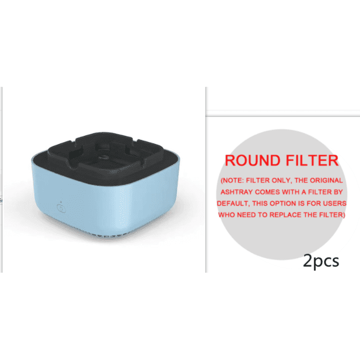Smoke Removal Air Purification Ashtray Automatic Purifier Ashtray Portable
