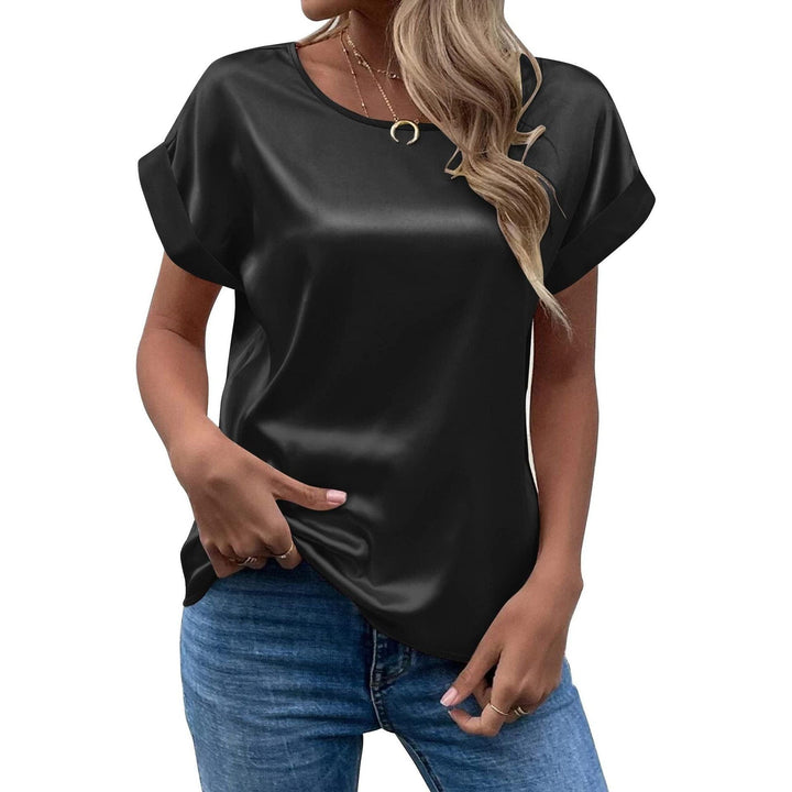 Solid Color Fashion Personalized Women's T-shirt - Jointcorp