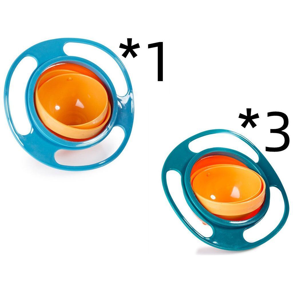 360 Rotate Universal Spill-proof Bowl Dishes
