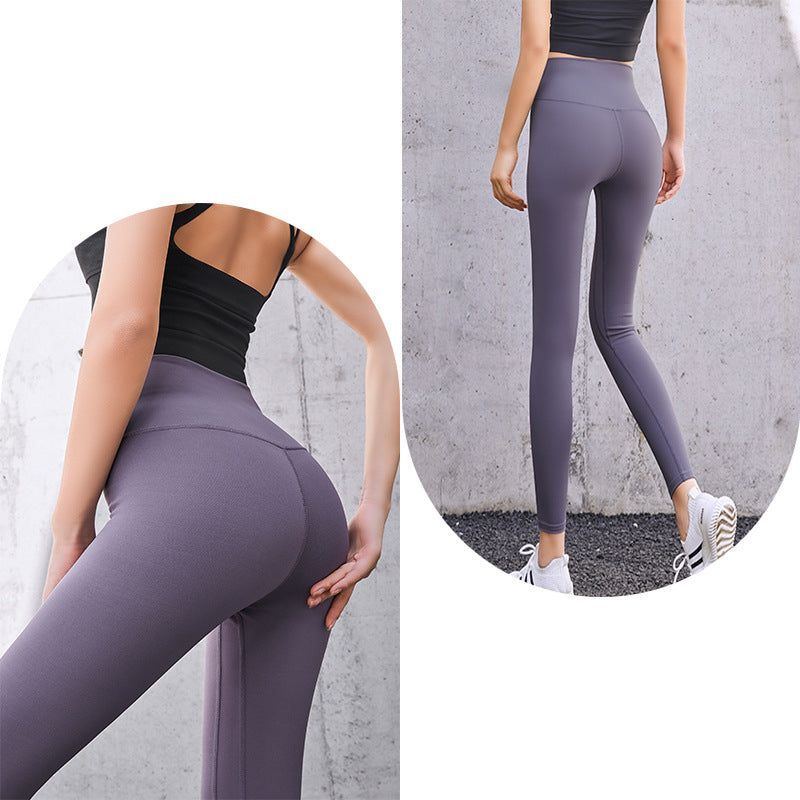 Fitness Yoga Pants High Waist Leggings Running Sports - Jointcorp