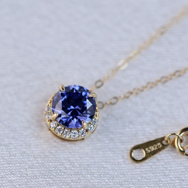 S925 Sterling Silver Plated Gold Necklace - Jointcorp