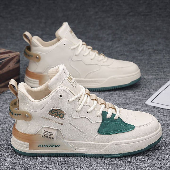 Men's Canvas High-top Sports Casual Shoes - Jointcorp