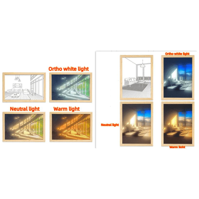 Illuminated Picture LED Decorative Light