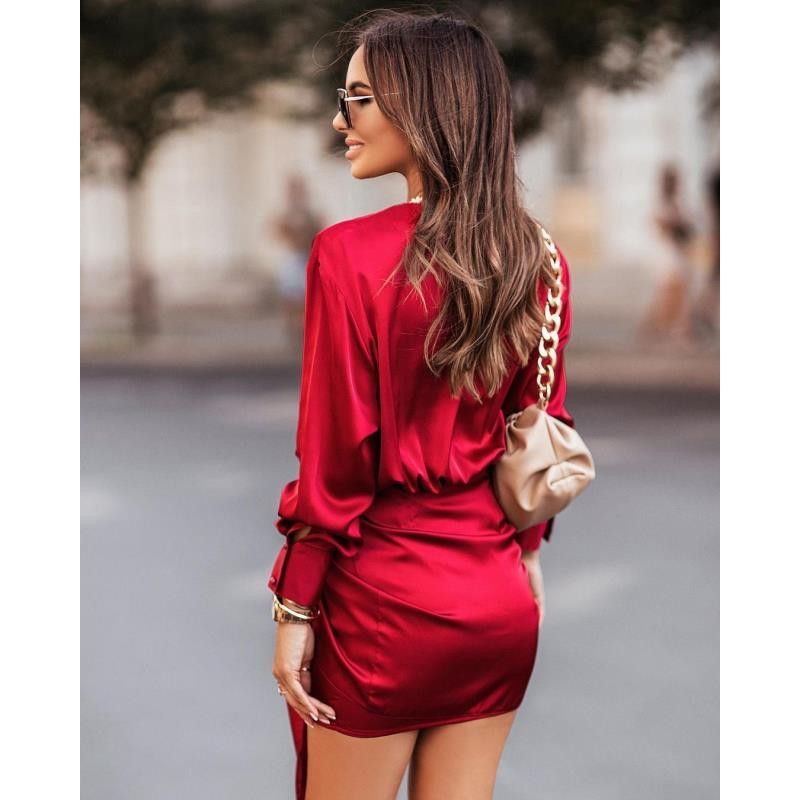 Short Skirt Solid Color Loose Waist Hedging - Jointcorp