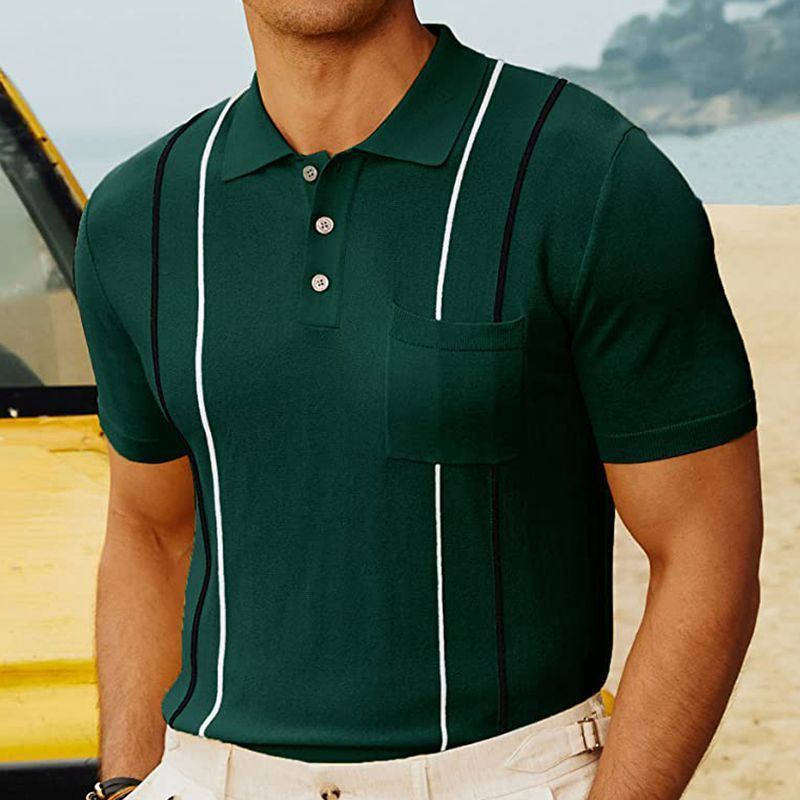 Casual Sweater Men's Short-sleeved Thin Business Shirt - Jointcorp