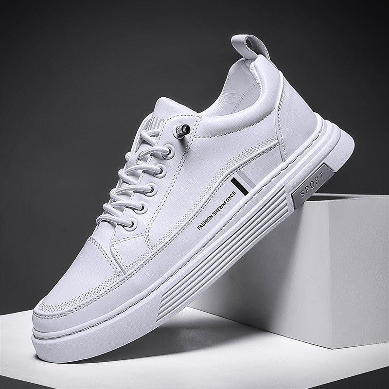 Men's Fashion Casual Microfiber Soft Bottom Skateboard Shoes - Jointcorp