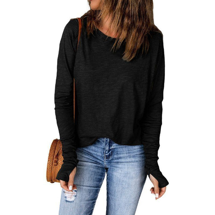 Shiying European And American Raglan Long Sleeve Women