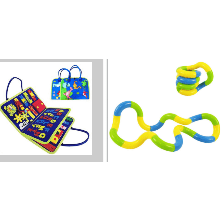 New Busy Book Children's Busy Board Dressing And Buttoning Learning Baby Early Education Preschool Sensory Learning Toy