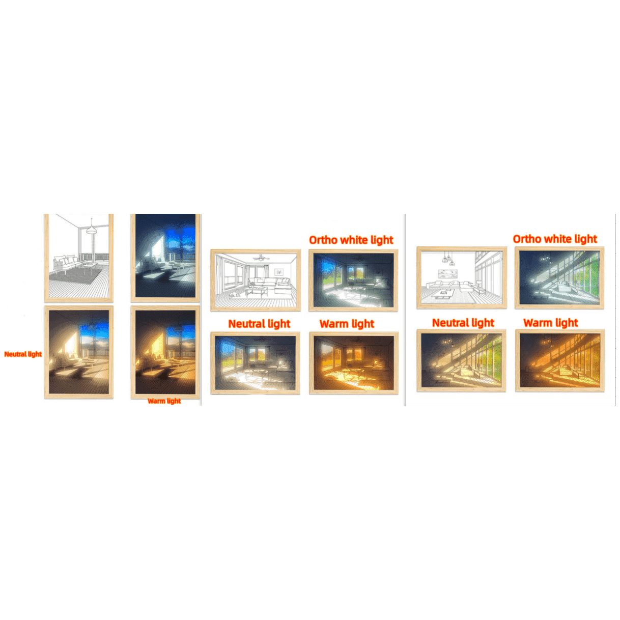 Illuminated Picture LED Decorative Light
