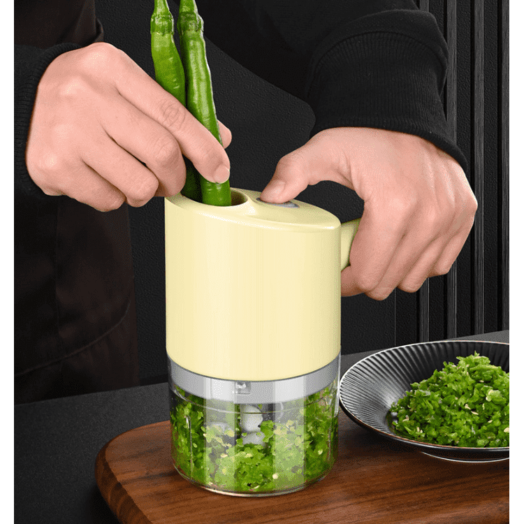 Chopper Kitchen Household Multi-functional Electric Vegetable Cutter Lazy Chopping Artifact Handheld Chopper Kitchen Gadgets