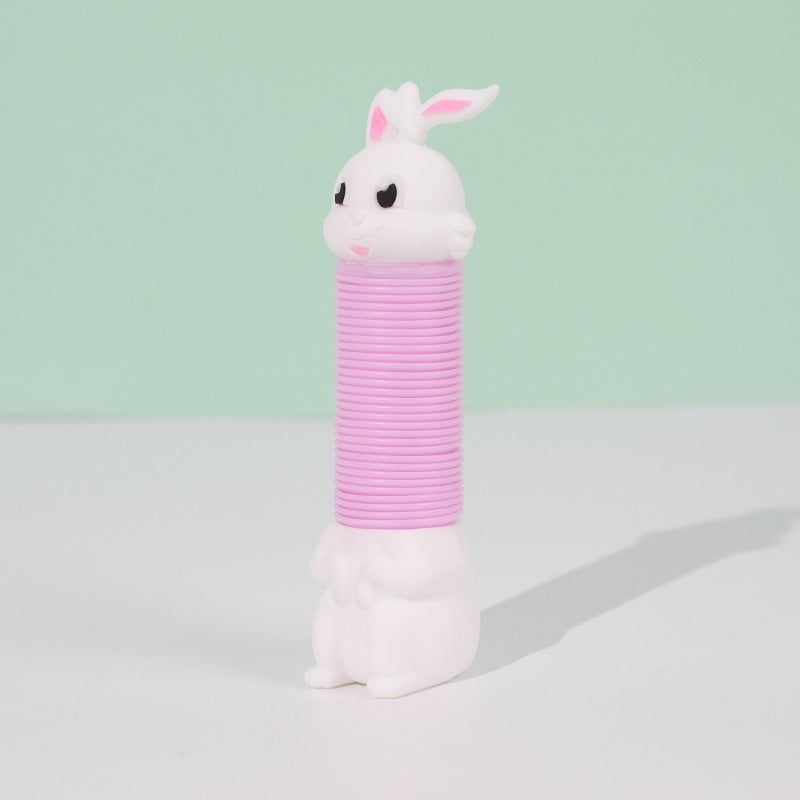 3D PopTube Silicone Alpaca Push It Bubble Balls Decompression Pipe Anti-stress Vent Fidget Toys For Kids Adults Gifts