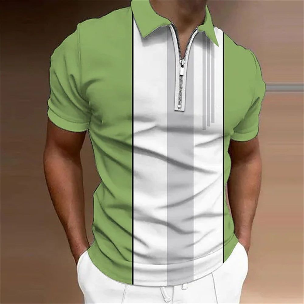 Men's 3D Printed Polo Shirt - Jointcorp