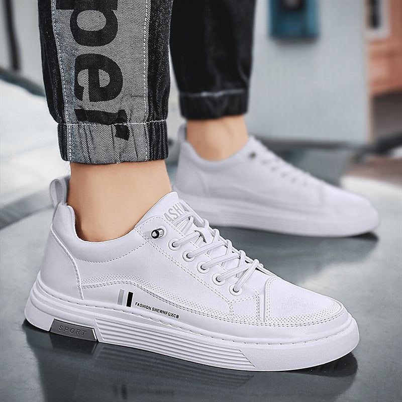 Men's Fashion Casual Microfiber Soft Bottom Skateboard Shoes - Jointcorp