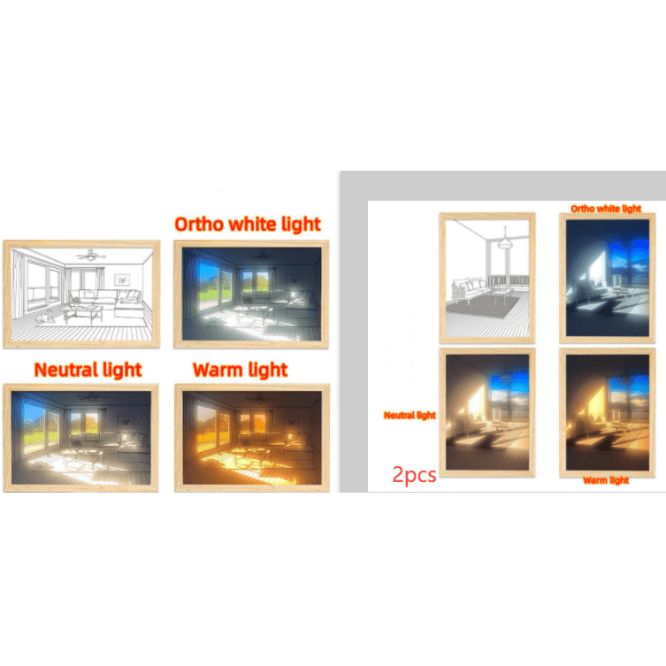 Illuminated Picture LED Decorative Light