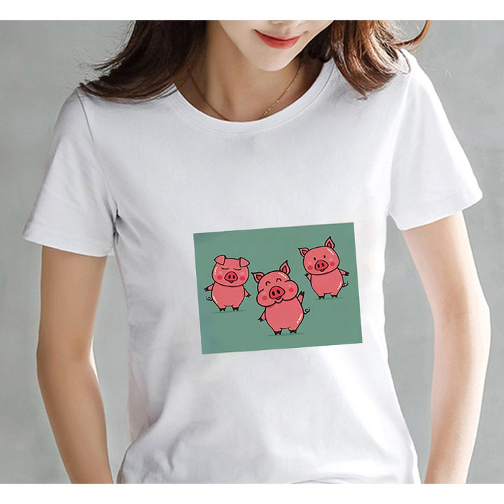 Fashionable Loose Printed Top For Women - Jointcorp