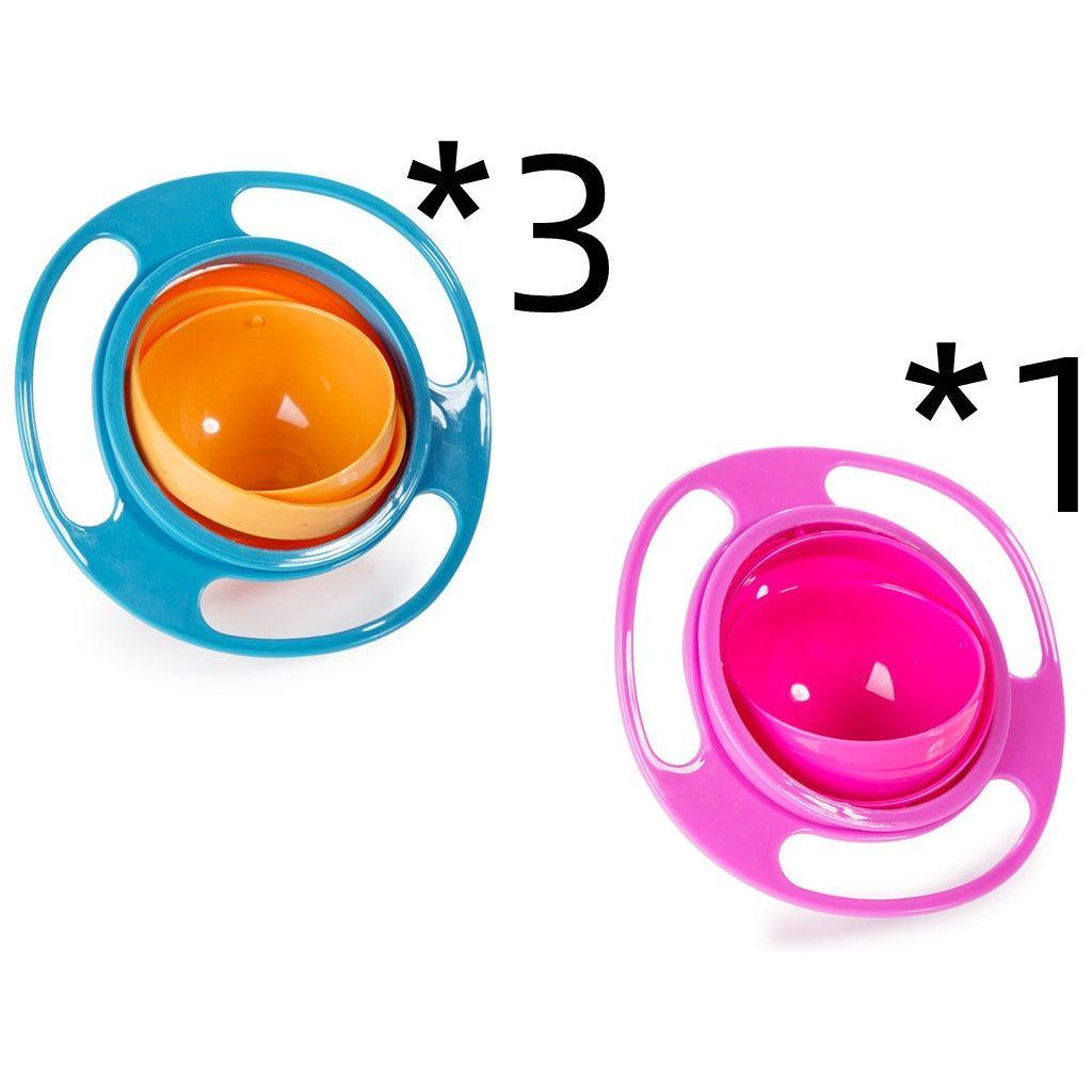 360 Rotate Universal Spill-proof Bowl Dishes