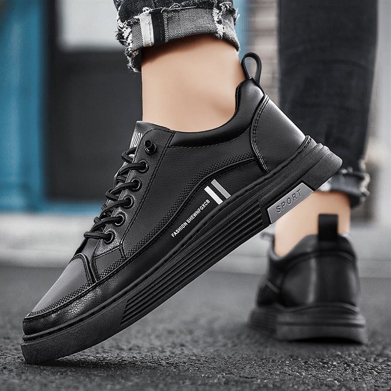 Men's Fashion Casual Microfiber Soft Bottom Skateboard Shoes - Jointcorp