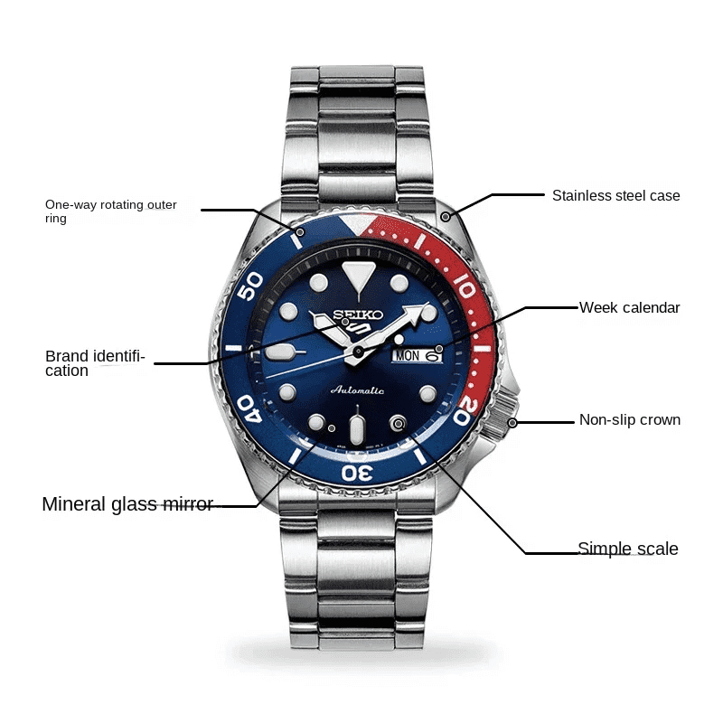 SEIKO MEN'S ANALOGUE AUTOMATIC WATCH SEIKO 5 SPORTS,SRPD5 ANALGOUE, 3K1