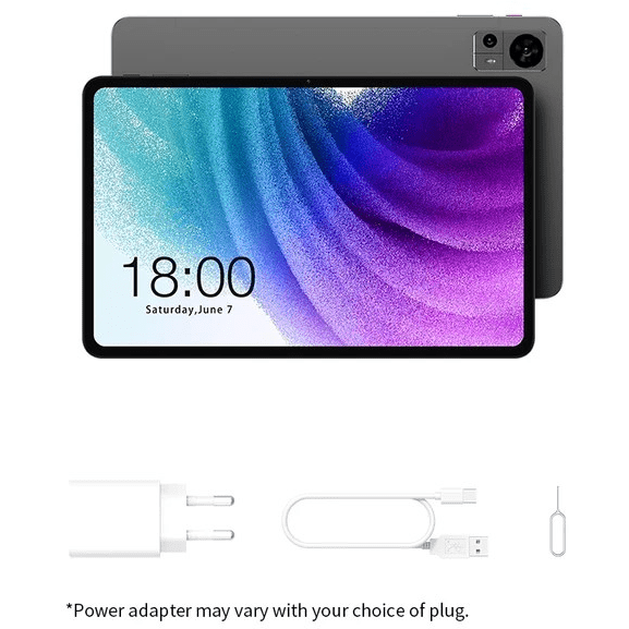 Teclast T60 2024 12" 2K Tablet Android 13 2000x1200 20GB RAM 256GB ROM UNISOC T616 Octa Core 4G Network Type-C 18W Fast Charging