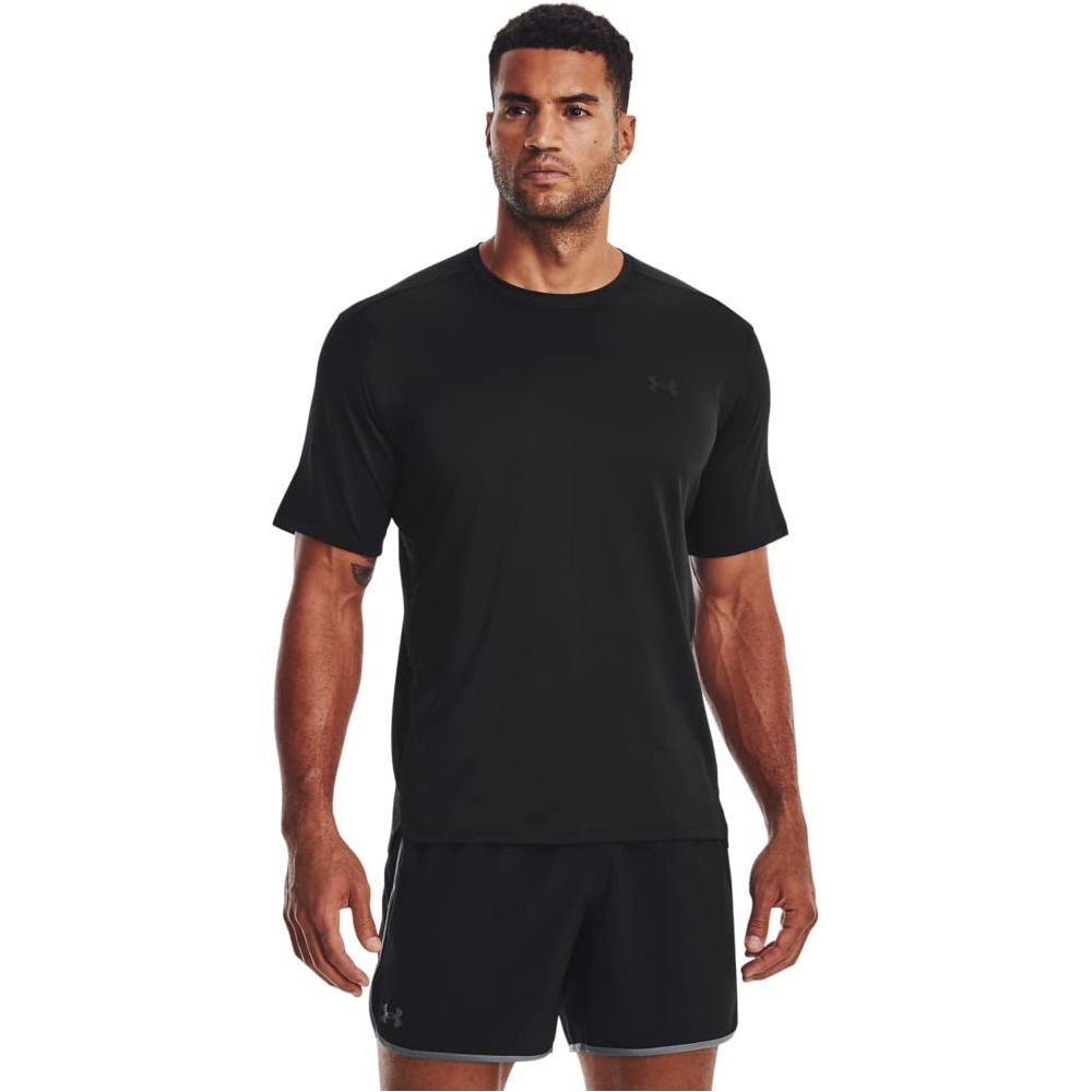 Under Armour Mens Under Armour Tech Vent SS-BLK Shirt