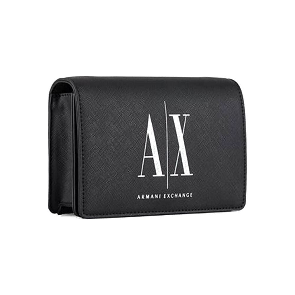 A|X Armani Exchange Cross Body Blogger Bag, Black/White, O/S