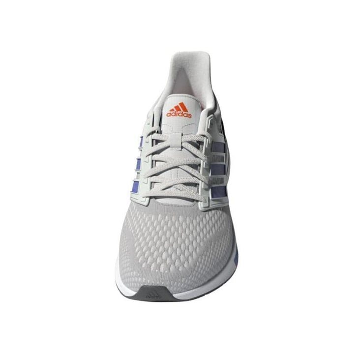adidas EQ21 Running Shoe for mens, White/Black/Crimson, 39 1/3 EU