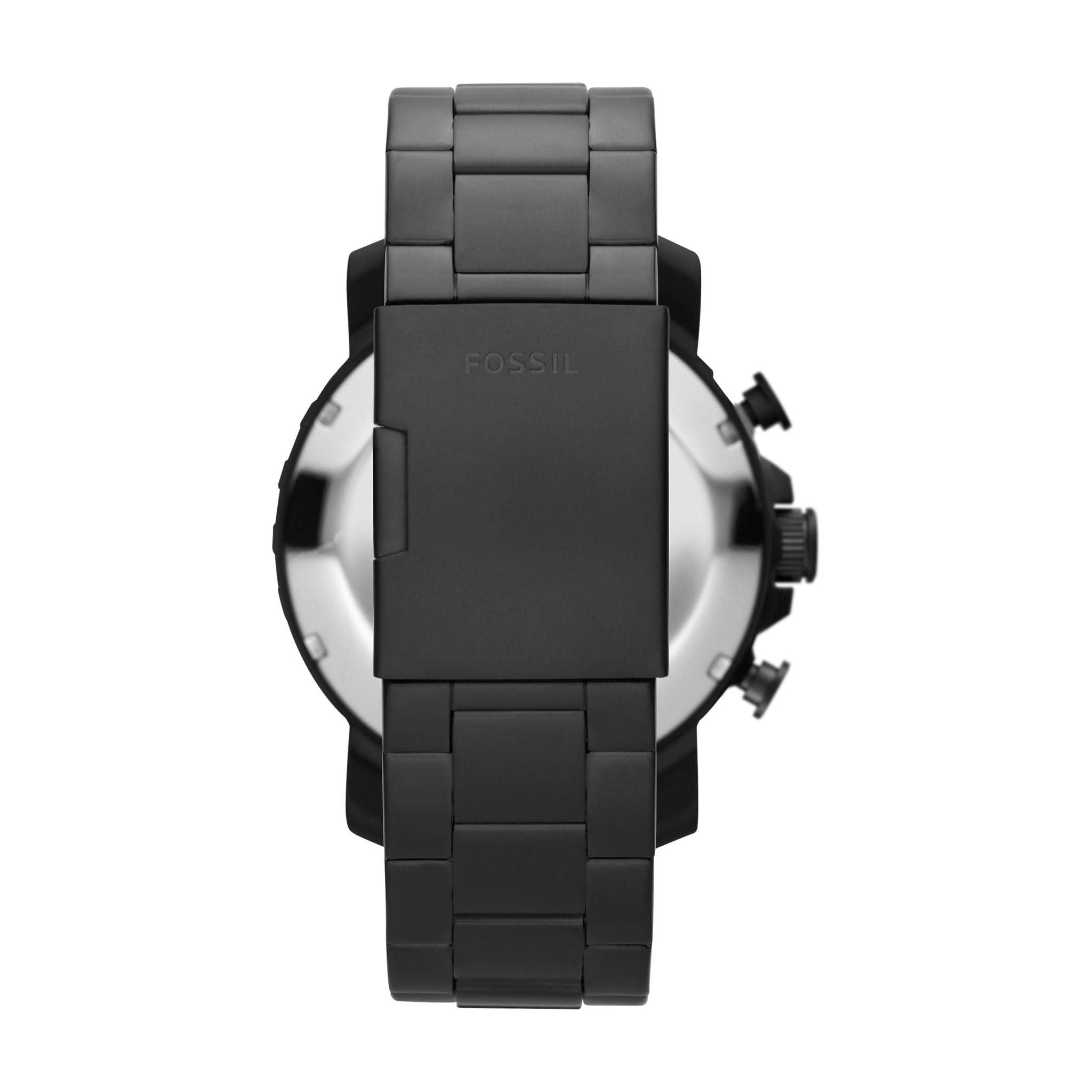 Fossil Men's Nate Stainless Steel Quartz Chronograph Watch