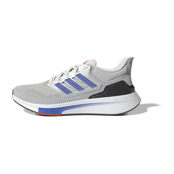 adidas EQ21 Running Shoe for mens, White/Black/Crimson, 39 1/3 EU