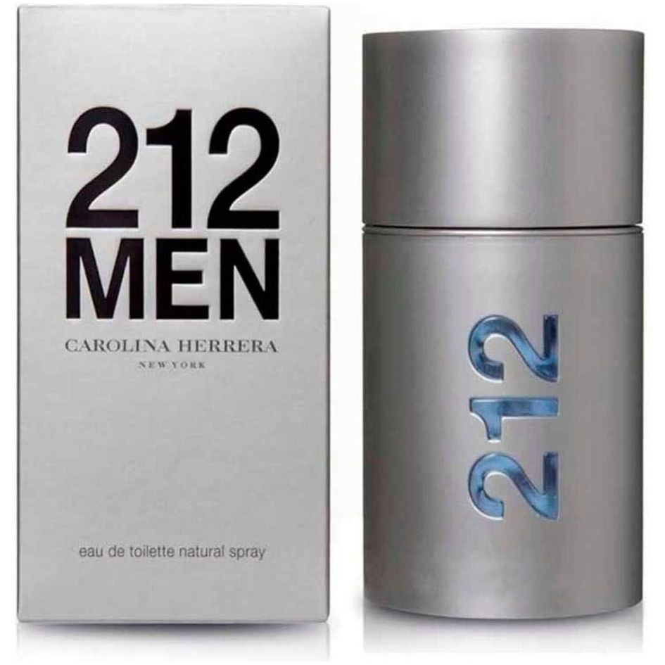 CAROLINA HERRERA 212 for Men, 1 oz EDT Spray - Pack May Vary