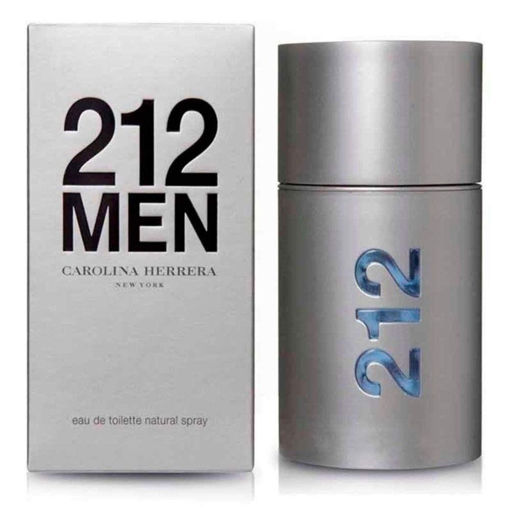 CAROLINA HERRERA 212 for Men, 1 oz EDT Spray - Pack May Vary