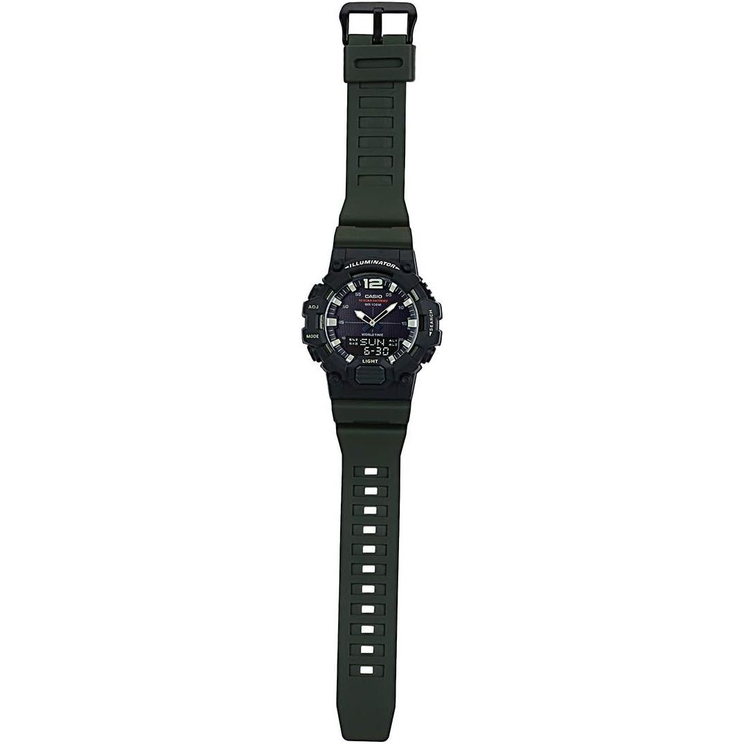 Casio Men's Dial Resin Band Watch - HDC-700-3AVDF