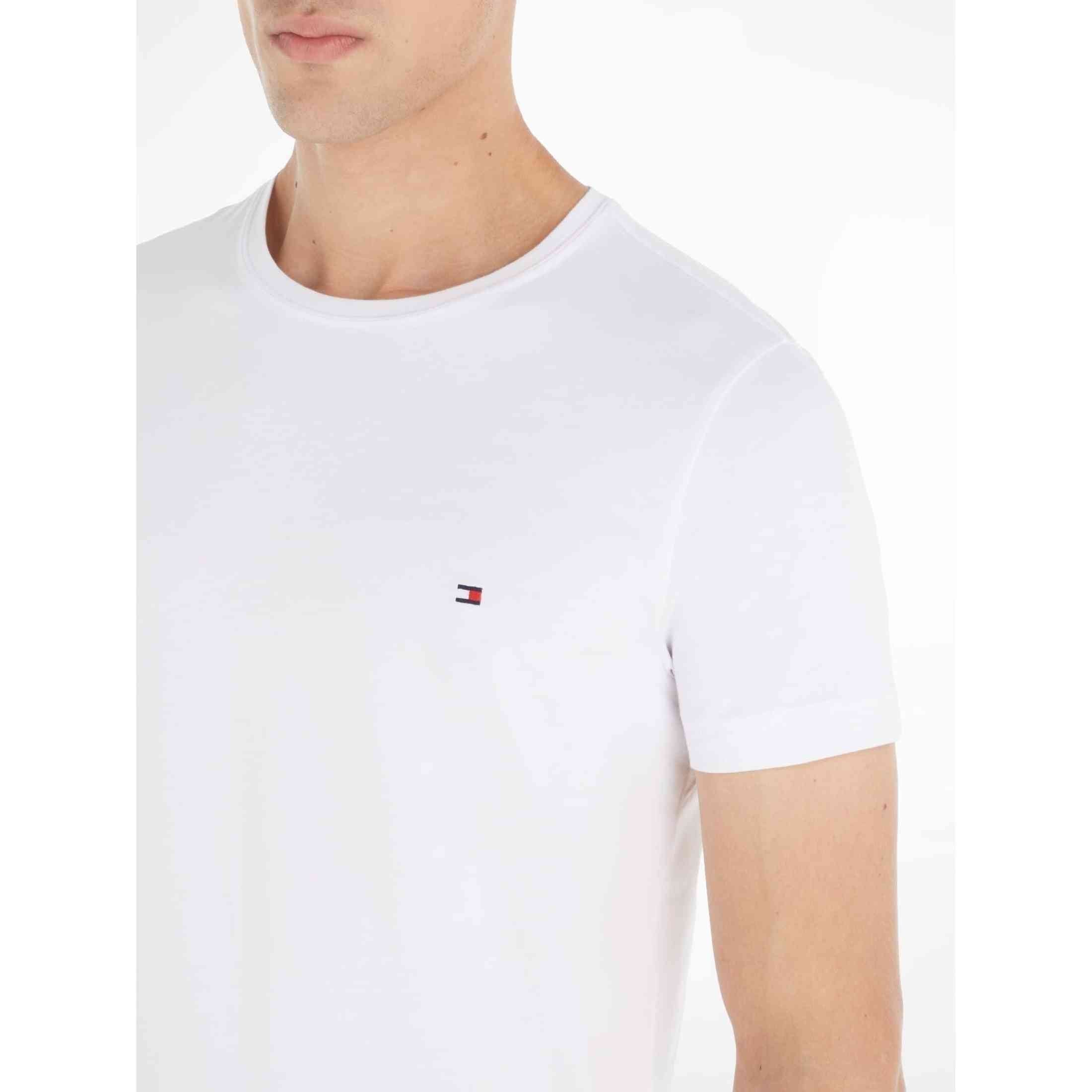 Tommy Hilfiger Men's Core Stretch Slim C-neck Tee s/s t shirts