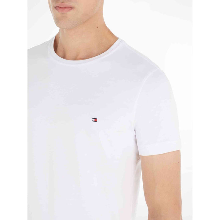 Tommy Hilfiger Men's Core Stretch Slim C-neck Tee s/s t shirts