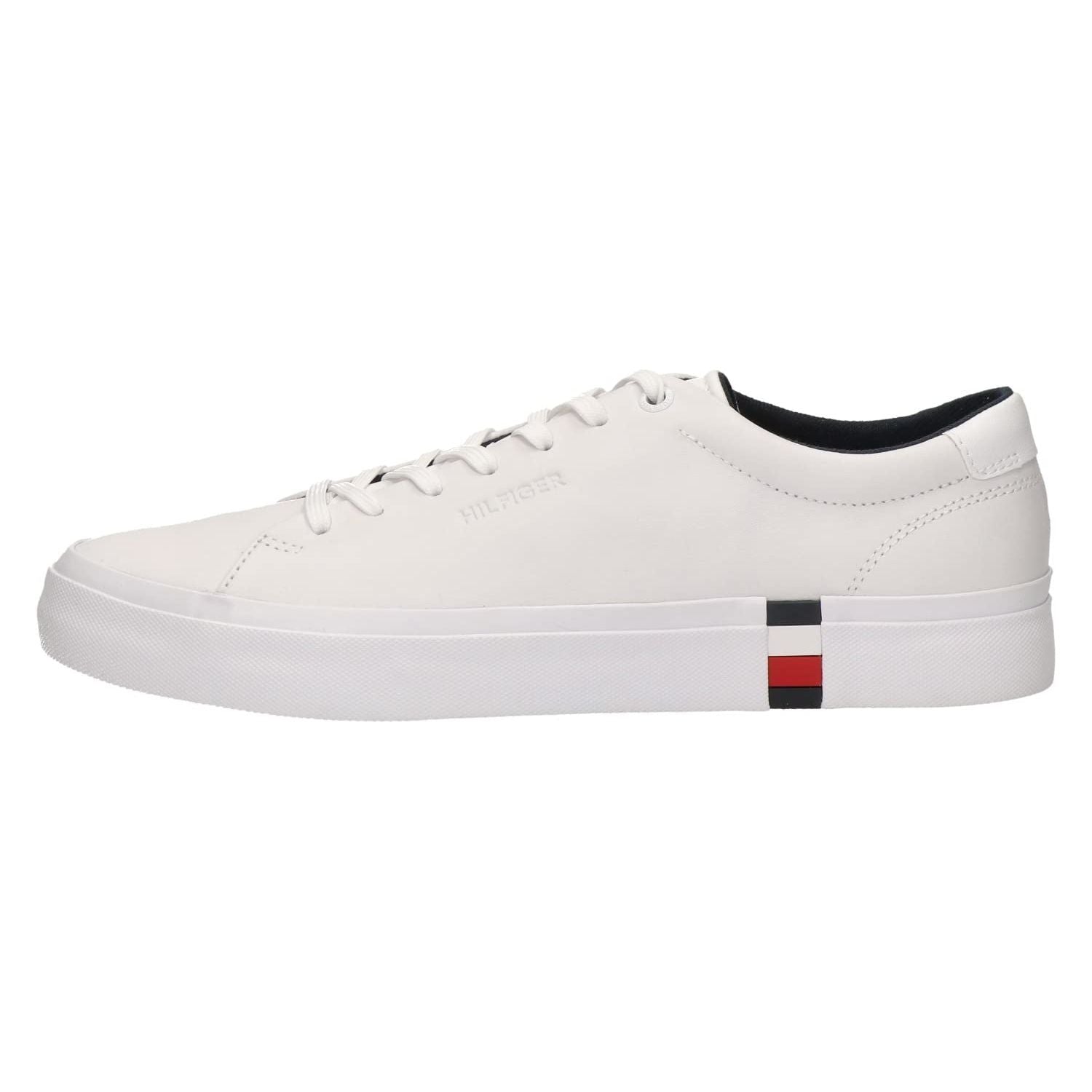 Tommy Hilfiger Modern Vulc Corporate Leather mens Vulcanized Sneaker