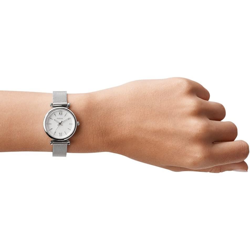 Fossil Womens Quartz Watch, Analog Display and Stainless Steel Strap ES4432