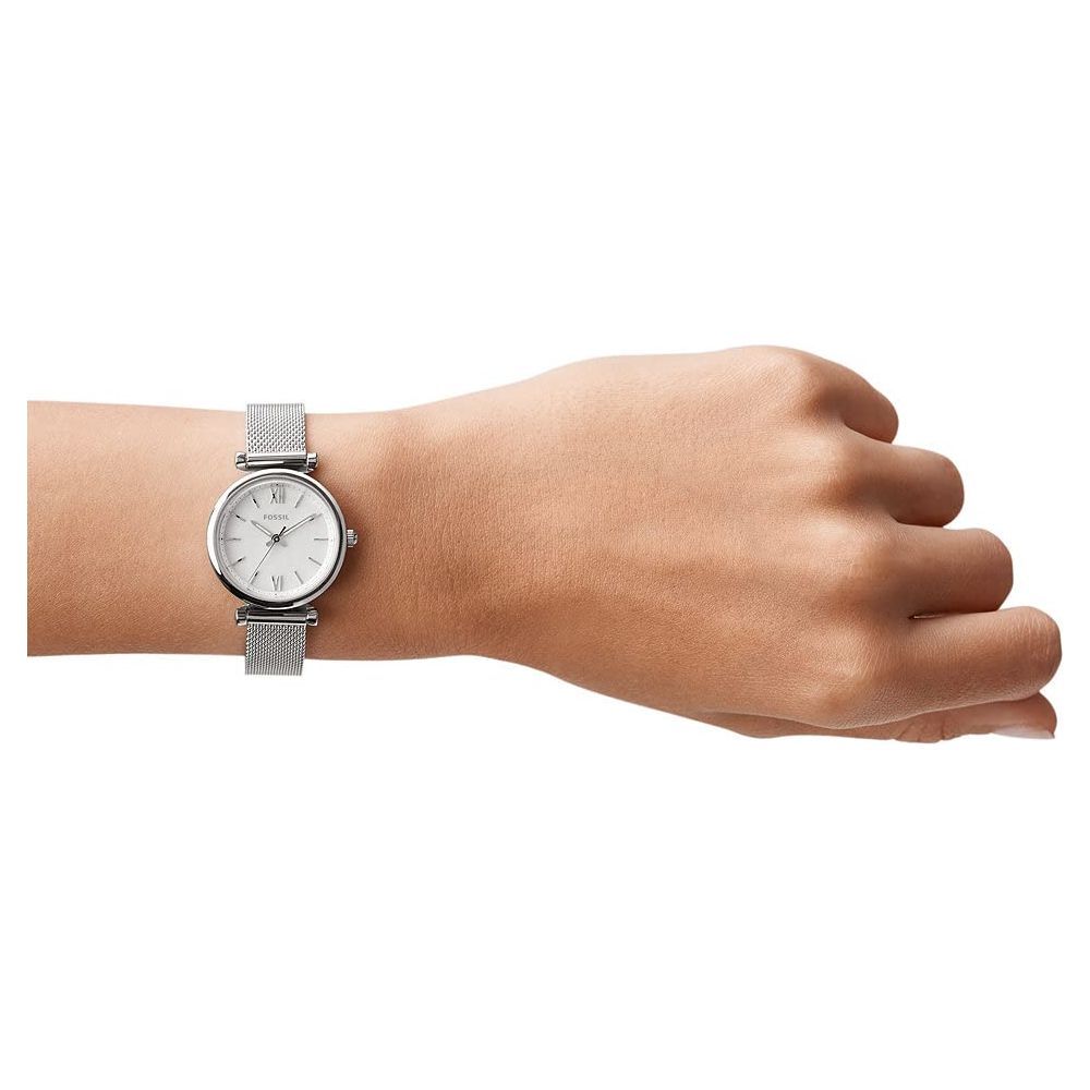 Fossil Womens Quartz Watch, Analog Display and Stainless Steel Strap ES4432