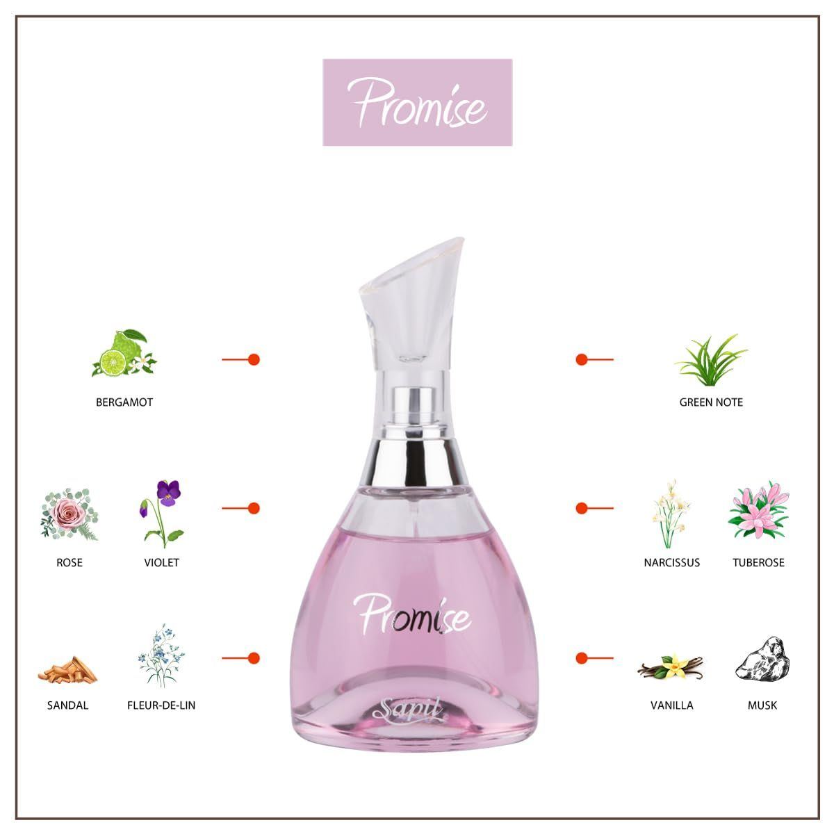 Sapil Promise EDP For Women 100ml