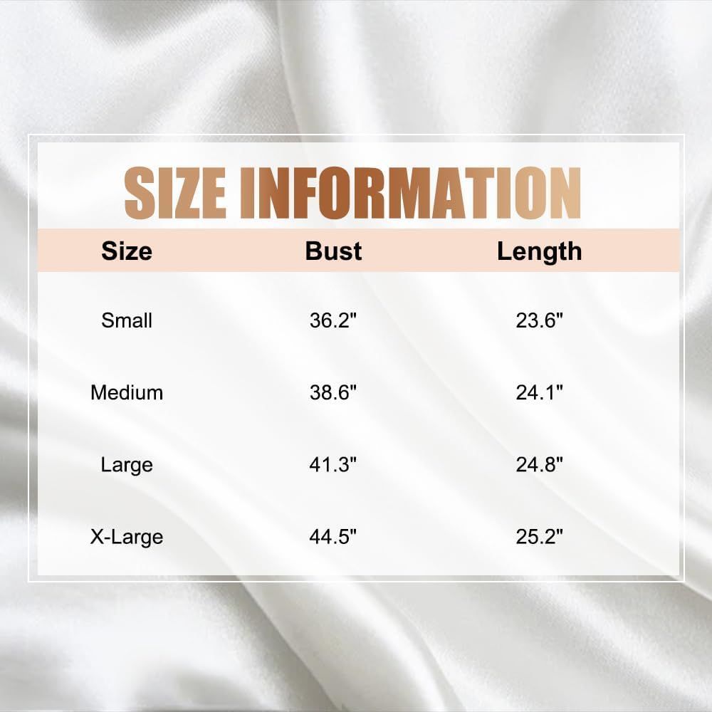 Elapse Space Womens Silk Satin Tank Tops V Neck Casual Camisole Blouses Sleeveless Tank Top Summer Basic Tank Shirt