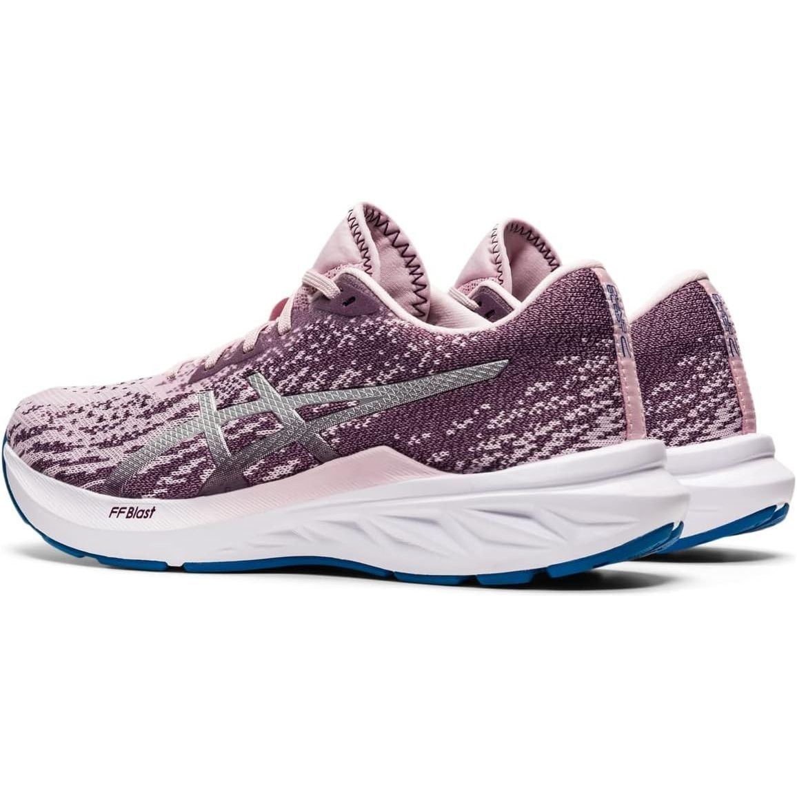 ASICS Women's DYNABLAST 2 Running Shoes, 9.5, Barely Rose/Pure Silver