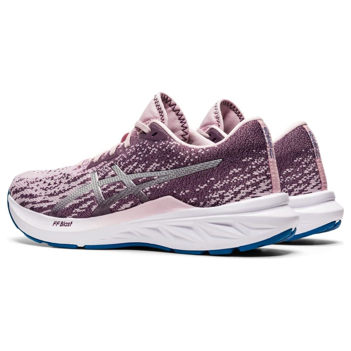 ASICS Women's DYNABLAST 2 Running Shoes, 9.5, Barely Rose/Pure Silver