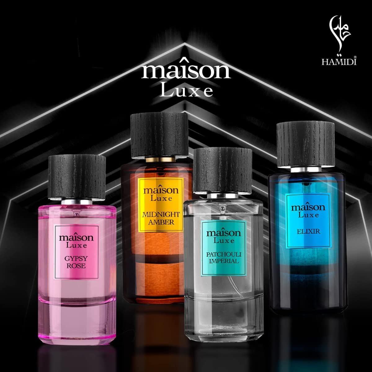 Hamidi Non Alcoholic Maison Luxe Gypsy Rose Floral Eau de Parfum 110ml - perfume for men - perfume for women - fragrance - New Collections
