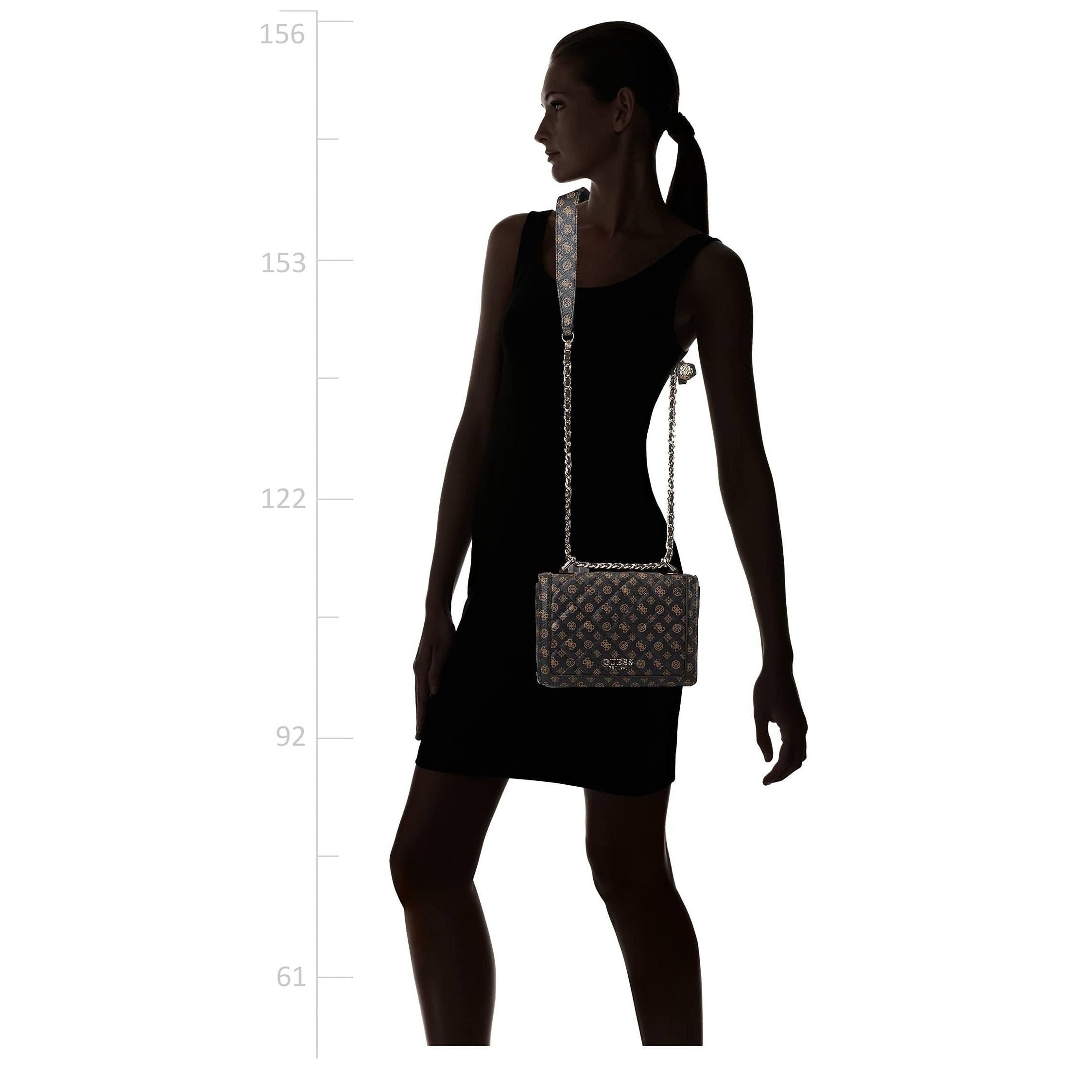 GUESS Womens Abey Shoulder Bag (pack of 1)