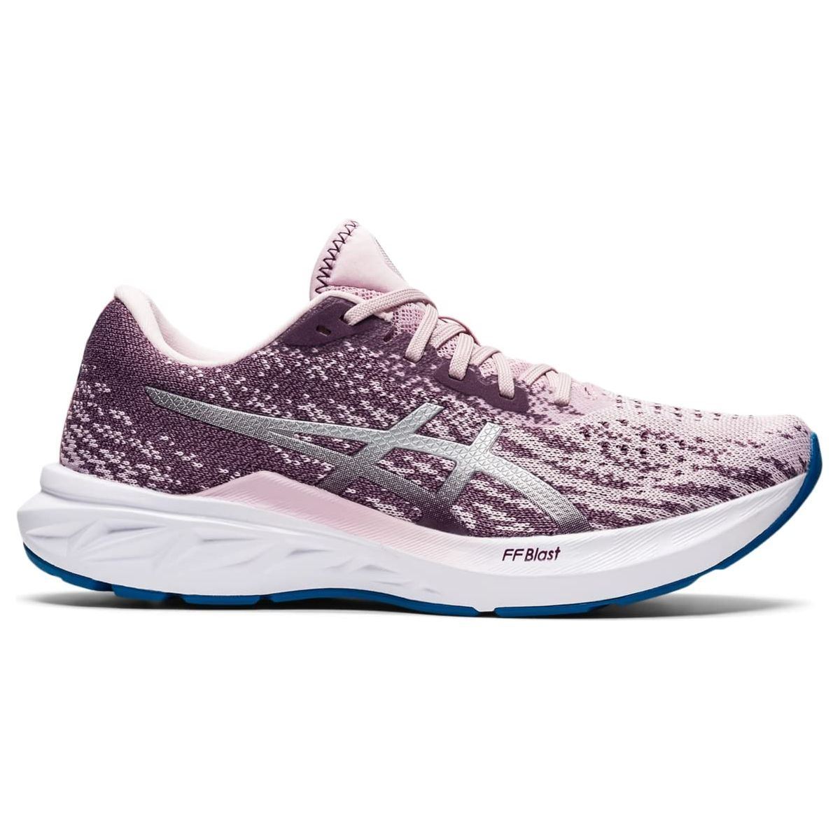 ASICS Women's DYNABLAST 2 Running Shoes, 9.5, Barely Rose/Pure Silver