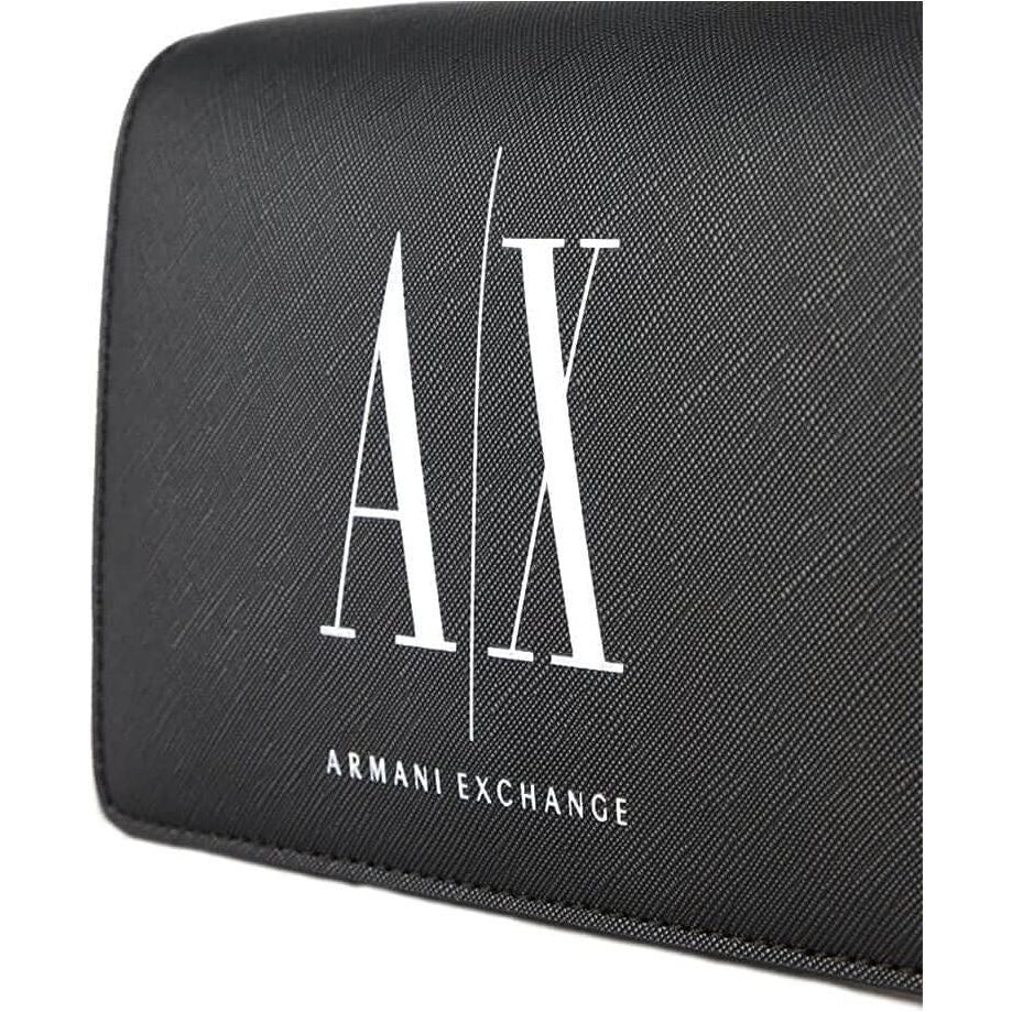 A|X Armani Exchange Cross Body Blogger Bag, Black/White, O/S