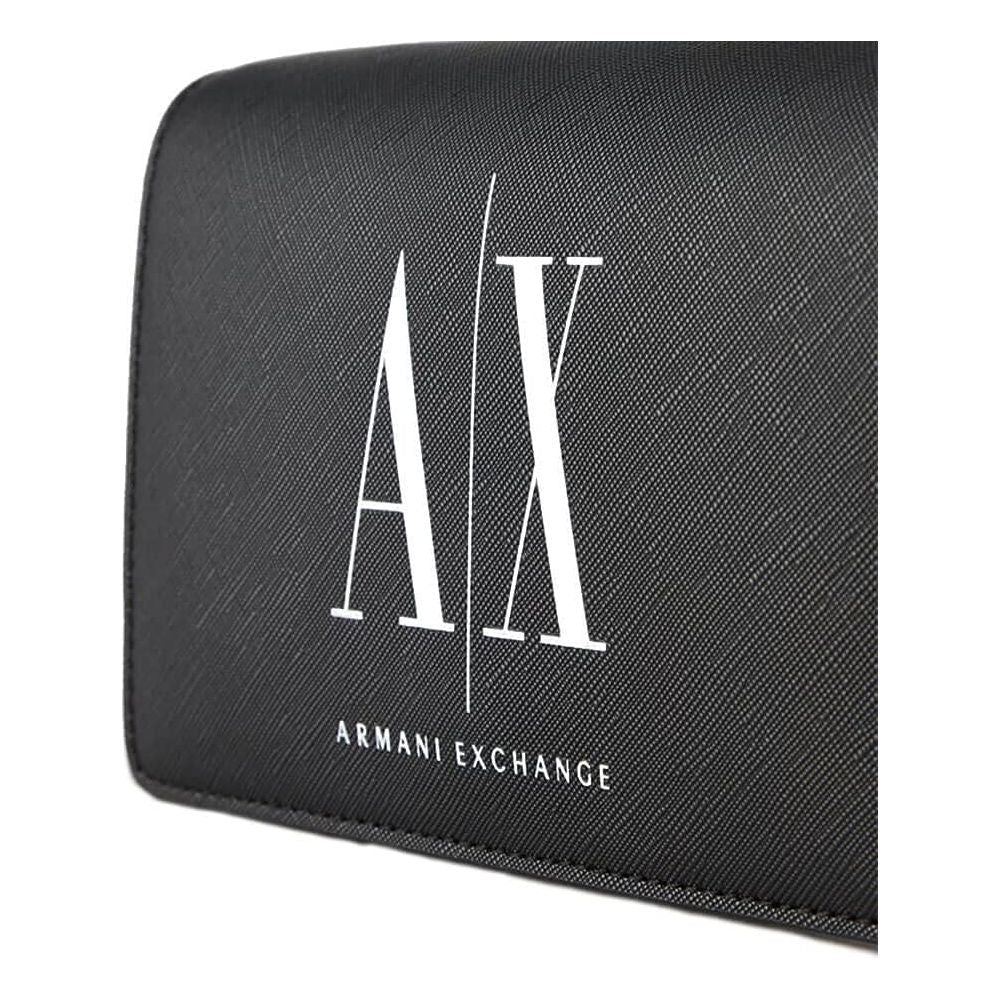 A|X Armani Exchange Cross Body Blogger Bag, Black/White, O/S